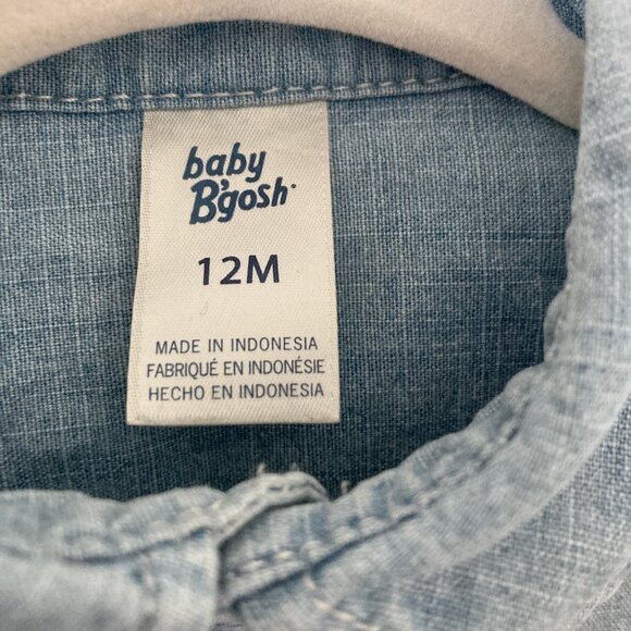 Oshkosh B'gosh BabyBodysuits - Long Sleeve Denim - set of 2 - Picture 4 of 8